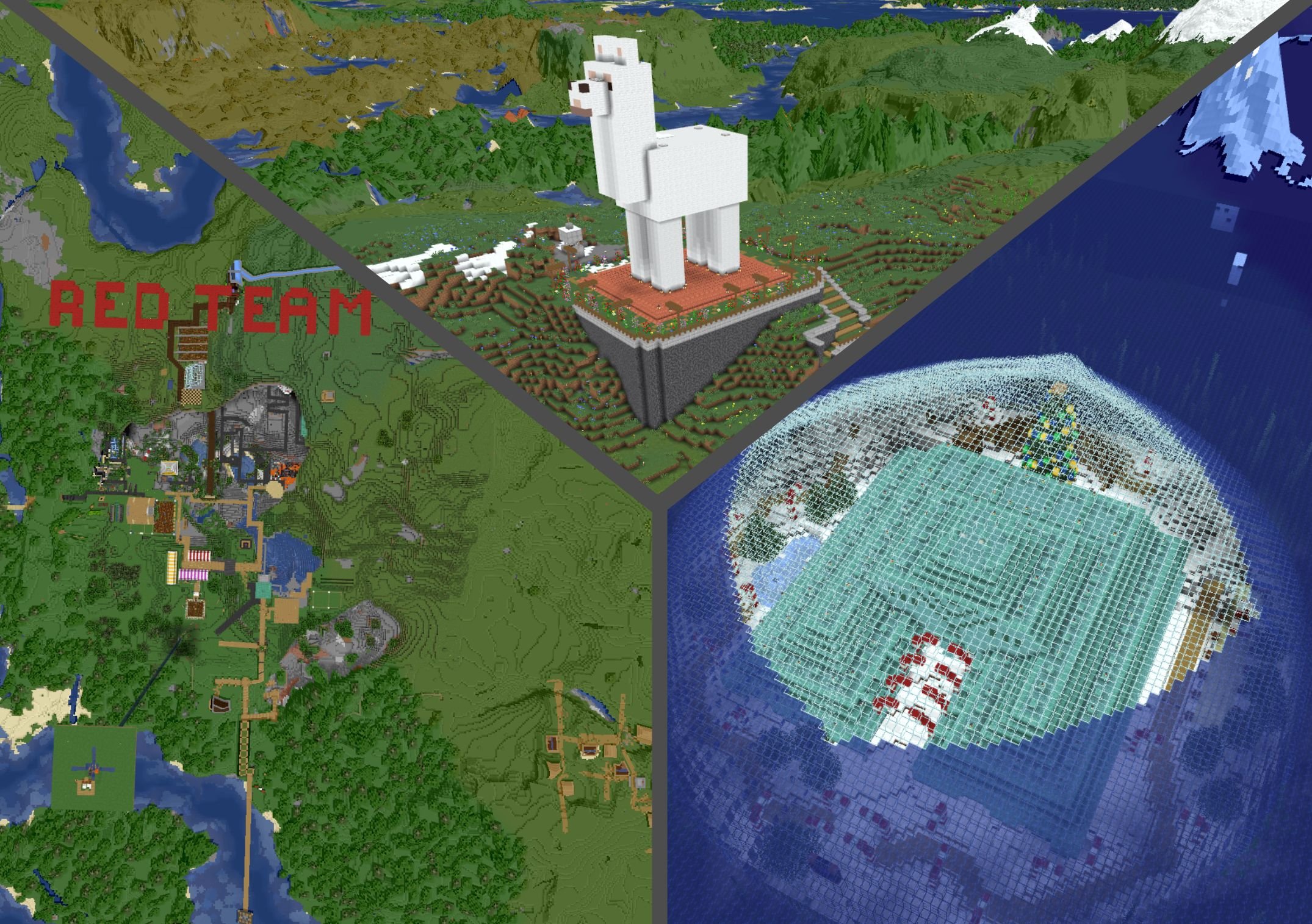 Monuments, Snowglobes & Red Team